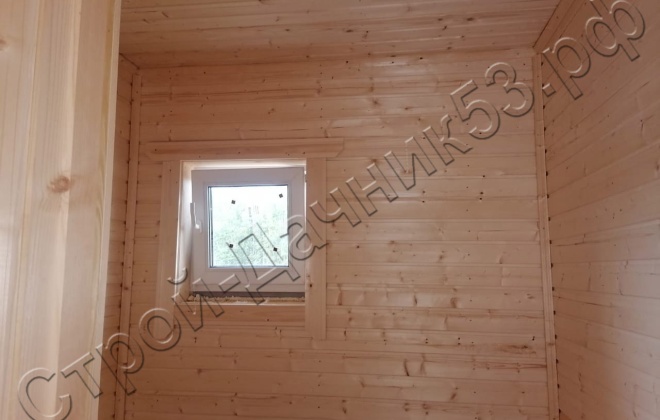 4 Каркасно-щитовой дом  Д-23, 9х9м, 81 М², Тульская область, Заокский район, село Яковлево. (14)